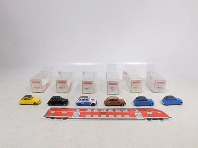 Mint 1:87 H0 6X Citroen 2CV 2 CV 0809 Feldschlösschen 809 Box #EG647-0,5 - Immagine 1 di 4