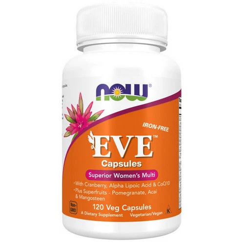Cápsulas vegetales Eve Superior Multi 120 para mujer de Now Foods Foto 1 de 1