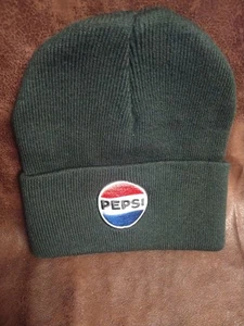 Pepsi knit beanie Pepsi Cola Soda Pop hat stocking cap advertising - Picture 1 of 3