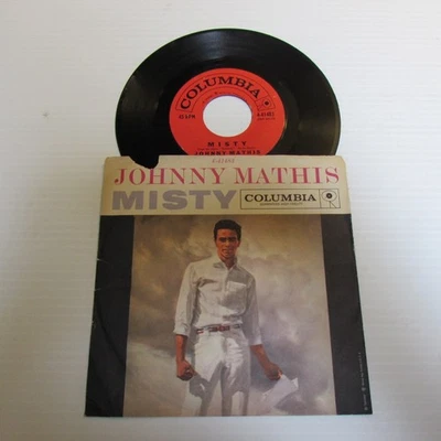 Johnny Mathis "Misty" (Orig.) 45rpm Record on Columbia #41483 - 1959 - NM - Image 1 of 4