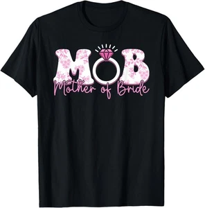 Women Mother Of The Bride Wedding Mom T-Shirt Hoodie - Picture 1 of 15