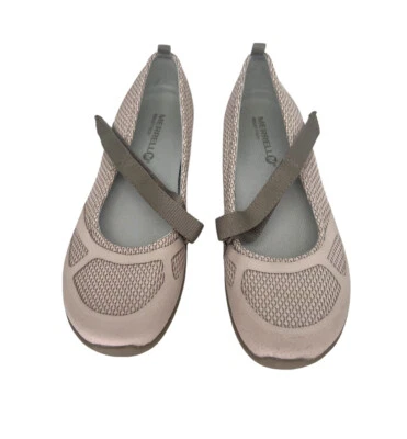 Женские кроссовки Merrell Select Fresh Grip размер 6,5 серо-коричневые Mary Jane отличное состояние - Изображение 1 из 4