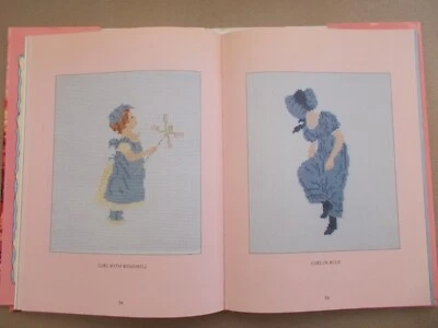Kate Greenaway~Cross Stitch Designs~30+ Projects~Charts~120pp HBWC~1989 - image 1 of 4