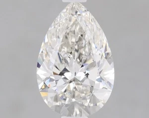 Lab Grown 2.38 Ct PEAR Cut IGI Certified CVD Diamond G Color VS2 WITH FREE SHIP. - Picture 1 of 12