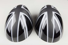 Side Wing Mirror Cover Cap For Mini Cooper R57 Convertible Non Power Folding Gr