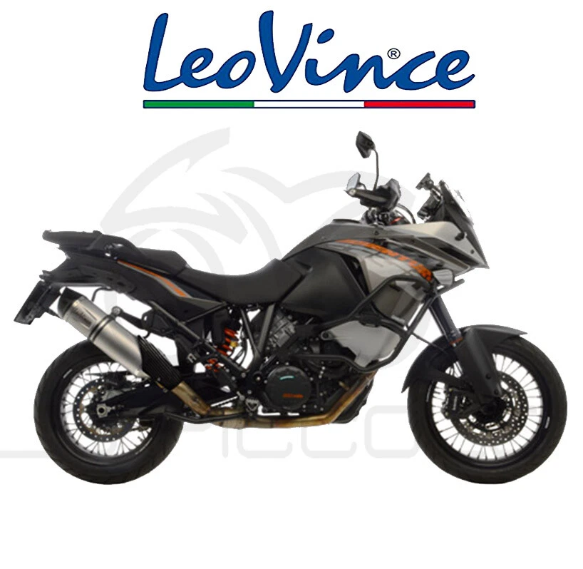 TERMINALE SCARICO LEOVINCE LV ONE EVO KTM 1190 ADVENTURE/R 2015 2016 INOX/CARBON - Immagine 1 di 1