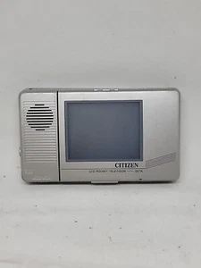 Vintage CITIZEN B&W LCD TV 06TA-0A - Picture 1 of 7