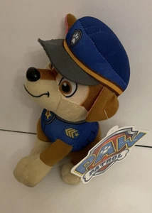 Nuevo 8" Paw Patrol Chase Peluche Animal de Peluche ~ Oficial Nickelodeon - Imagen 1 de 7
