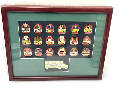 VINTAGE COCA COLA DELIVERY TRUCKS PIN SET 0069/2000 OLYMPIC SUMMER GAMES SYNDEY - Image 1 of 4