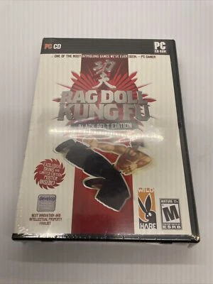 Video Game PC Rag Doll King Fu Black Belt Edition RagDoll NEW SEALED - Image 1 of 4