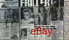 Queen Freddie Mercury rare UK 1984 Newspaper It's A Hard Life video shoot.