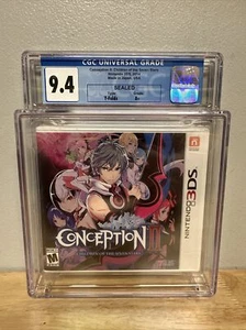 Conception II: Children of the Seven Stars (Nintendo 3DS) BRAND NEW CGC 9.4 A+ - Picture 1 of 3