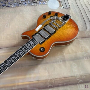 US HOT SALE Les Paul JAZZ Electric guitar solid mahogany body quality assurance - Picture 1 of 15