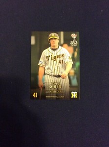 Justin Bour 2020 BBM HANSHIN Tigers #T53