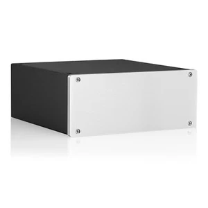 Blank Aluminum Chassis for Preamp DIY Enclosure Mini Metal Case  W220×D228×H90mm - Picture 1 of 8