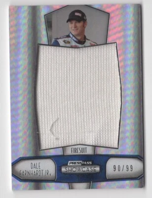 Dale Earnhardt Jr. 2011 Press Pass Showcase Race Used Jumbo Firesuit Card 90/99 - Image 1 of 2