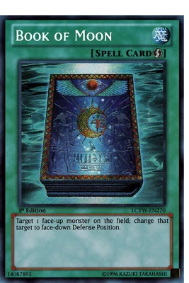 Yu-Gi-Oh! Book of Moon LCYW-EN270 Secret Rare NM+ EN - Image 1 of 4