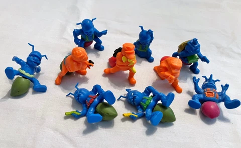 1987 Army Ants 10 Figures By Hasbro Cover