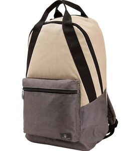 New Volcom 'On the Go' Canvas Unisex Womens Mens Backpack School Bag