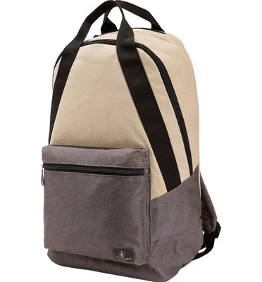 New Volcom 'On the Go' Canvas Unisex Womens Mens Backpack School Bag - Image 1 of 3