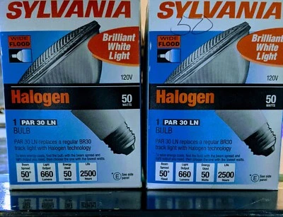 2 Sylvania in/Outdoor 50MR16/T/FL50/EXN/C 120V GU5.3 50W 35/FL 58327 Dimmable - Image 1 of 2