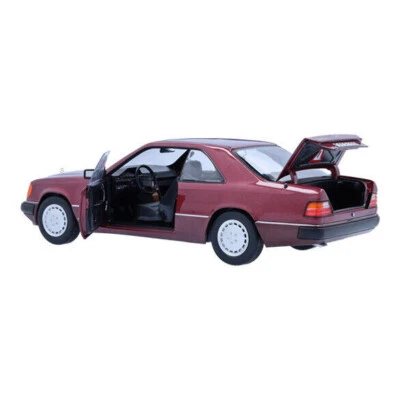MERCEDES 300 CE 24V COUPE W124 E CLASS 1988 ALMANDIN RED NOREV B66040691 1:18 - Photo 1/3