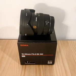 Sigma 10-20mm f/3.5 EX DC HSM - Objetivo para Canon, negro - Imagen 1 de 4