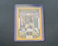 2023 SCORE FOOTBALL DEWAYNE MCBRIDE RC GOLD #333! ROOKIE CARD!