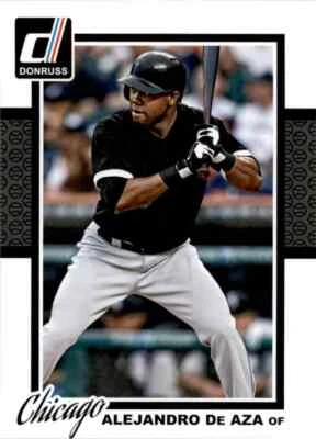2014 Donruss #276 Alejandro De Aza Chicago White Sox Baseball Card - Image 1 of 2