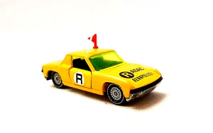 Siku Germany 1:60 VW Porsche 914/6 R / ADAC Rennpolizei V 312 M`73 TOP! - Picture 1 of 6