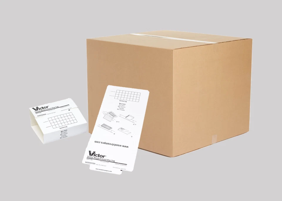 Tablero de pegamento para ratones e insectos Victor Tin Cat no tóxico 72 tablas de Woodstream Foto 1 de 1