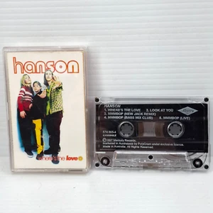 HANSON WHERE'S THE LOVE AUSTRALIAN CASSINGLE MUSIC CASSETTE - OZ SELLER - Picture 1 of 2