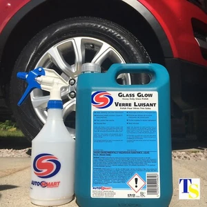 Autosmart Glass Glow 5L +AS BOTTLE (Luxury Heavy Duty Glass Polish Deep Clean) - Picture 1 of 2