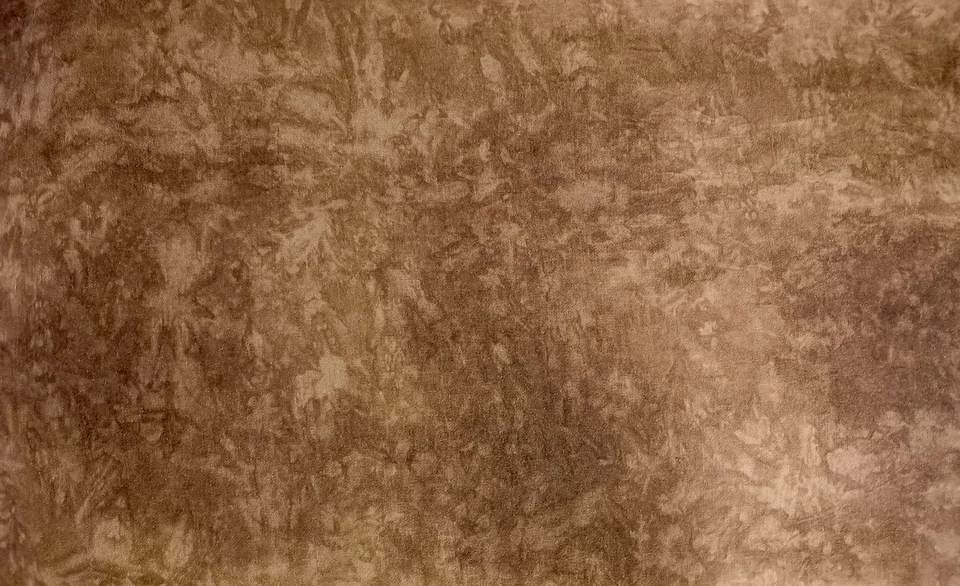 Bulk Fabric, 10 Meters by 46", Shifting Two Tone Brown Color, Hand Dyed Rayon - Image 1 of 1