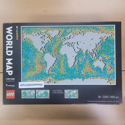 Lego 31203 World Map 11695pcs SEALED - Image 1 of 4