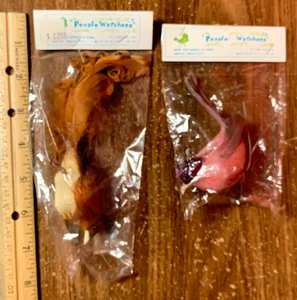 Vintage People Watchers Federvögel PW-325 und PW-597 NOS Made In China - Bild 1 von 11