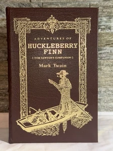 Huckleberry Finn, Mark Twain Easton Press, 1994 Full Leather 100 Greatest Book - Bild 1 von 9