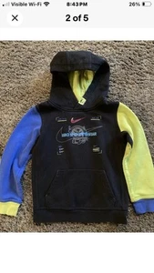 Nike Pull Over Boy's Hoodie Multi-Color Size 6 - Picture 1 of 2