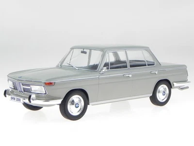 BMW 2000 TI Typ 121 1966 gris coche en miniatura 18112 MCG 1:18 - Imagen 1 de 4