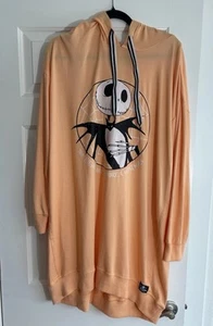 Disney Nightmare Before Christmas women’s size 2X orange long sleeve sleepwear - Picture 1 of 6