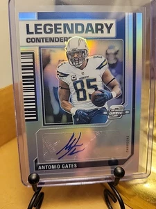 Antinio Gates Contenders Optic Auto Legendary Contenders HOF 44/50 No. LCA-AGS - Picture 1 of 2