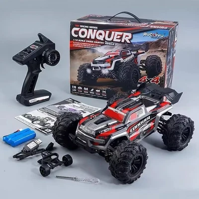 AUTO RC RADIOCOMANDATA 1:16 4x4 Off Road 50 Km/h Monster Truck Telecomando 2.4G - Immagine 1 di 4
