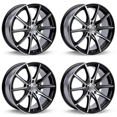 4 Rines 14" Negro de Aleación para Toyota Prius C 2005-2019, RTXE4F3 4x100 4Birl - Image 1 of 4