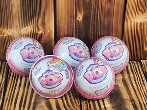 5 Gummi Pop Surprise Einhorn - 7 Spielzeug/Süßigkeiten Überraschungen Blindbälle - Bild 1 von 3