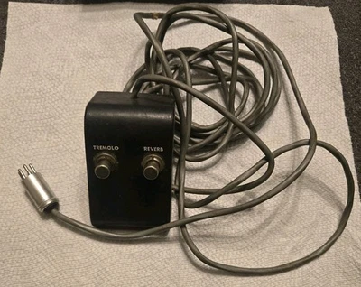 Vintage 1960's Gibson Tremelo/Reverb Foot Switch 5 Pin Connector  Not Tested - Image 1 of 4