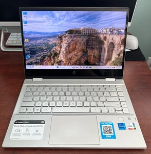 Huella digital táctil HP Pavilion x360 14m-dw1023dx 14" i5-1135G7 2,4 GHz 16 GB 256 GB - Imagen 1 de 20