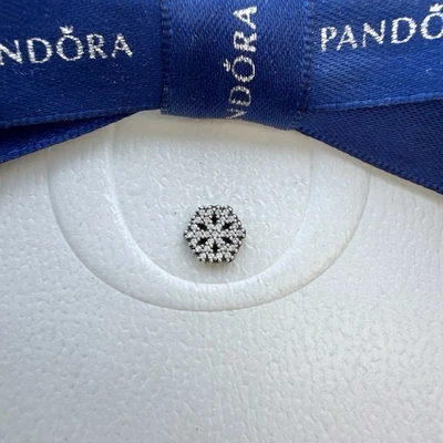 Auténtico Pandora Plata Niña Hija Medallón Flotante PEQUEÑO Dije Foto 1 de 3