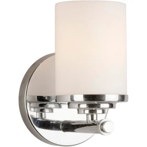 Forte Lighting 5105-01-05 Ames 1 Light 5 inch Chrome Wall Sconce Wall Light - Picture 1 of 2