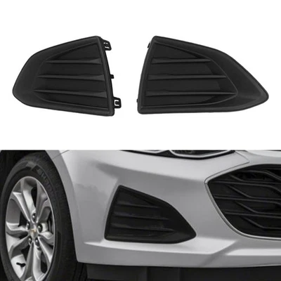 Front Left+Right Bumper Fog Light Cover for Chevrolet Cruze 2019 L LS LT 1.4L/LT Foto 1 de 4