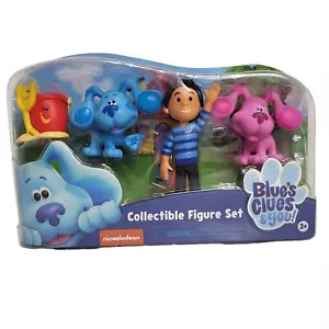 Juego de figuras coleccionables Blue's Clues & You paquete de 4 cubos de pala azul Josh magenta - Imagen 1 de 19